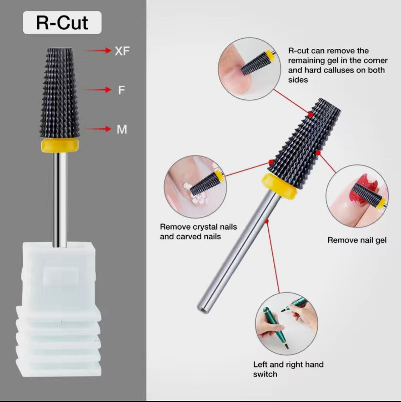 Nail Carbide 5 in 1 Bit (Buy 2 Get 1 Free)